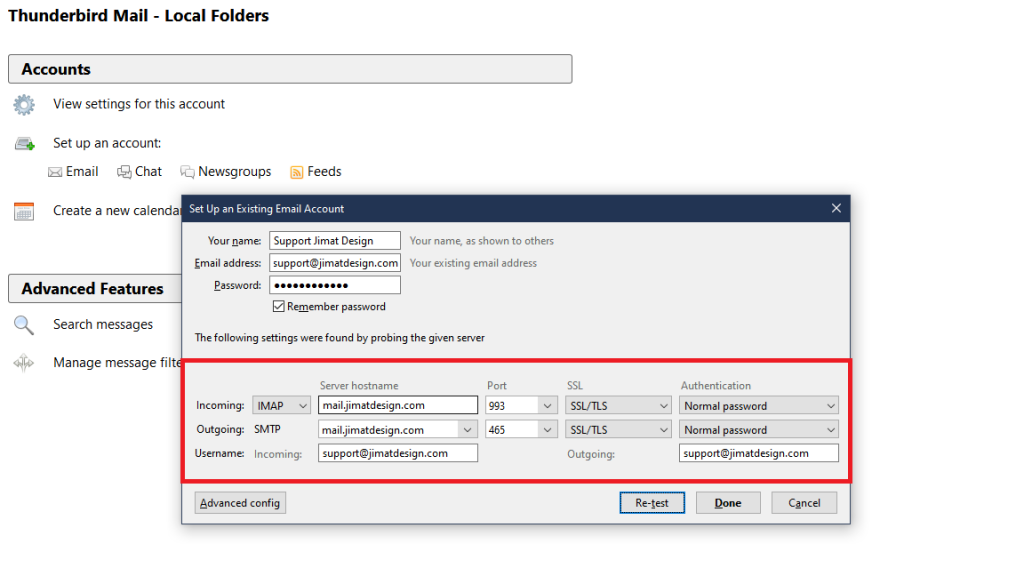 thunderbird setup with davmail troubleshooting thunderbird setup with davmail troubleshooting
